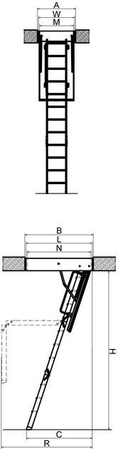 Разбор устройства лесницы