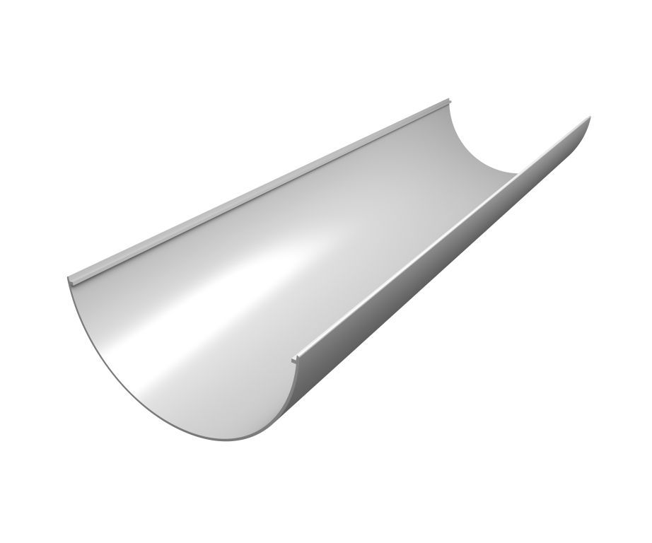 Желоб ПВХ Стандарт, 3м напрямую со склада завода в Челябинске. Гарантируем низкую цену! Желоб ПВХ Стандарт, 3м