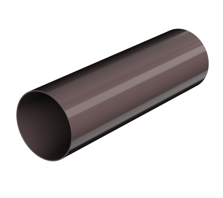 ТН ОПТИМА 120/80 мм, водосточная труба пластиковая (3 м)