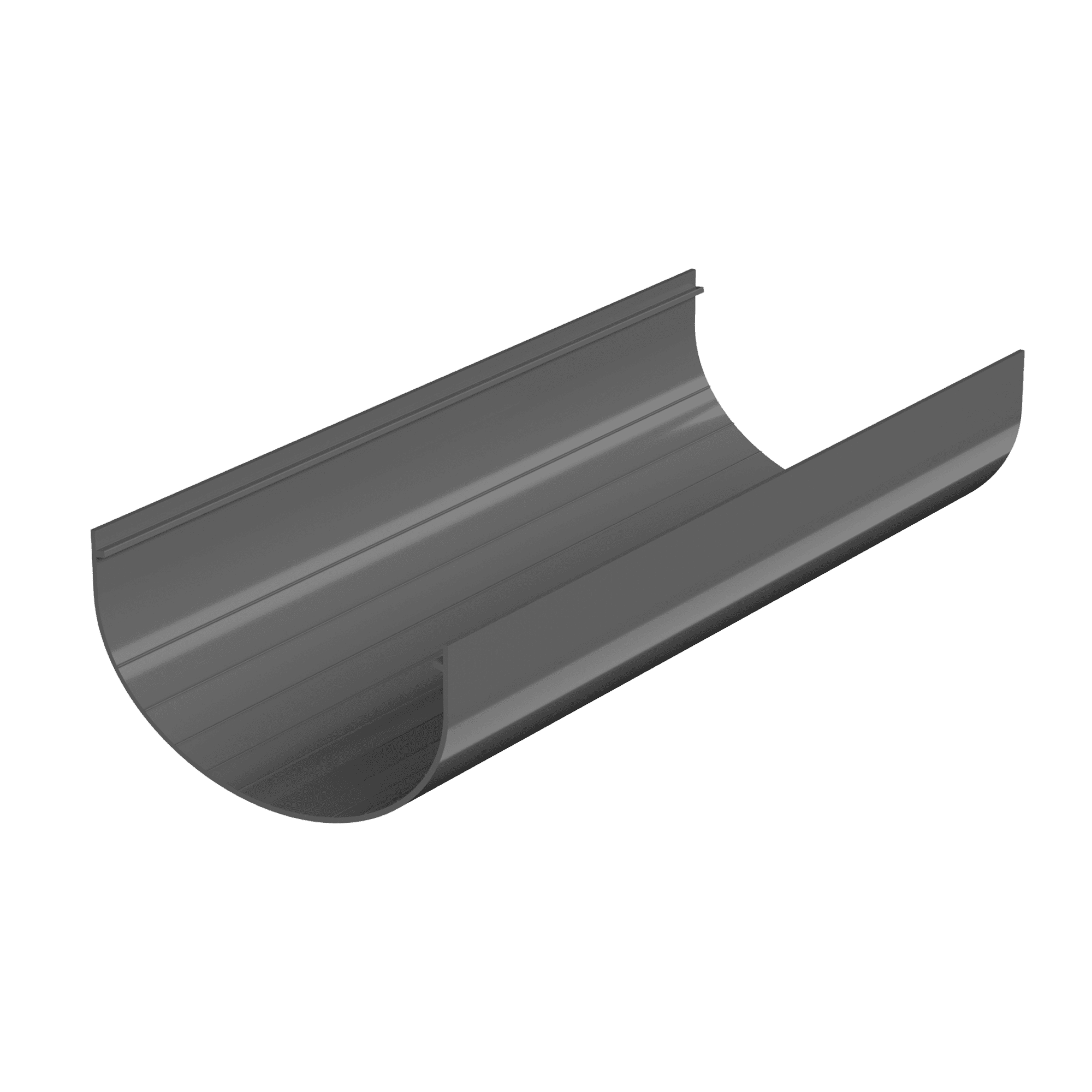 ТН ОПТИМА 120/80 мм, водосточный желоб пластиковый (3 м)