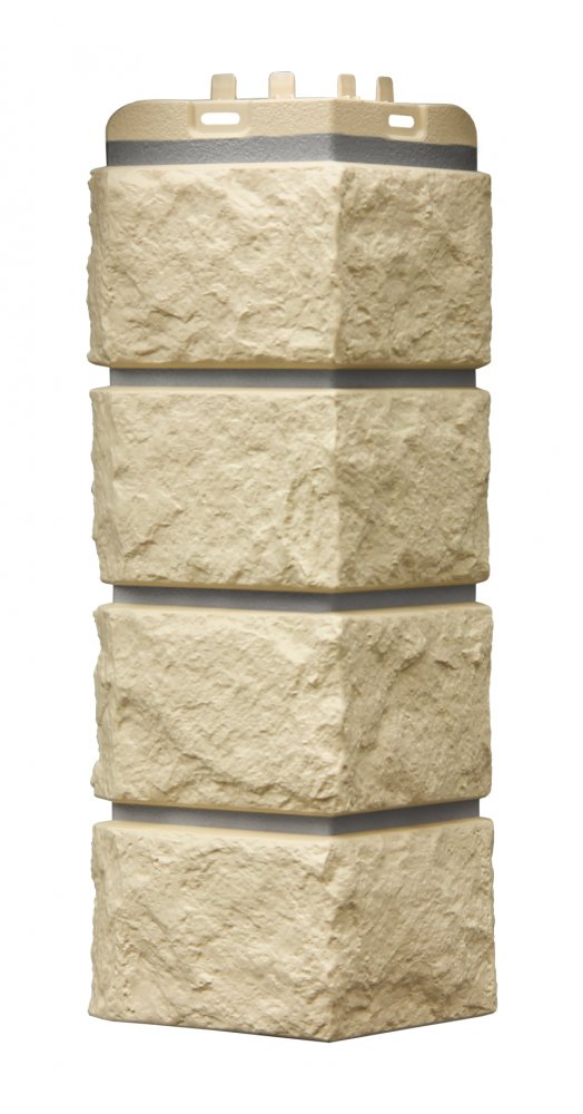 Угол наружный Колотый камень Премиум