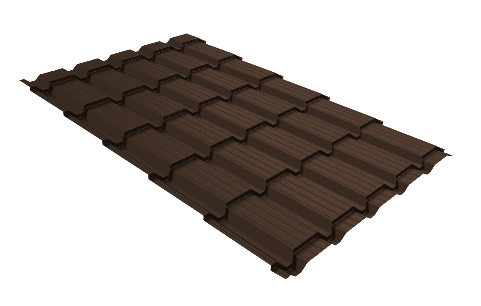 Металлочерепица Верховье Quadro Profi 0,5 Velur X