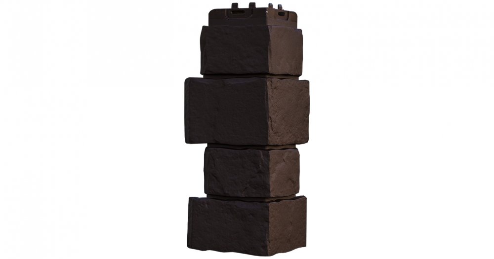 Угол наружный Крупный камень Элит напрямую со склада завода в Челябинске. Гарантируем низкую цену! Угол наружный Крупный камень Элит