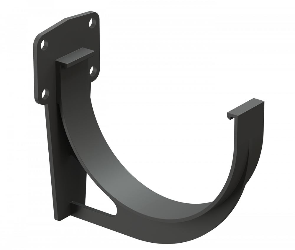 Кронштейн желоба Lux, графит, шоколад, пломбир напрямую со склада завода в Челябинске. Гарантируем низкую цену! Кронштейн желоба Lux, графит, шоколад, пломбир