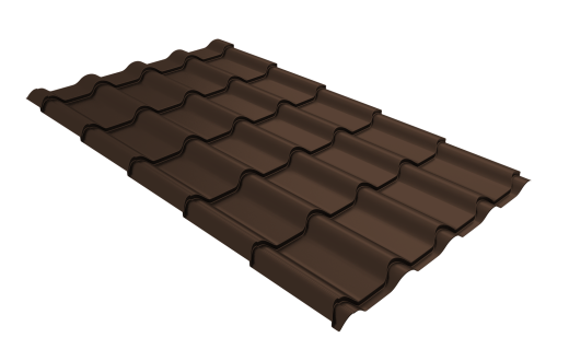 Металлочерепица Kamea 0,5 Satin Matt