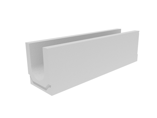 Лоток водоотводный бетонный коробчатый (СО-150мм)КU 100.24,8 (15).29(22,5)-BGU, № 10-0