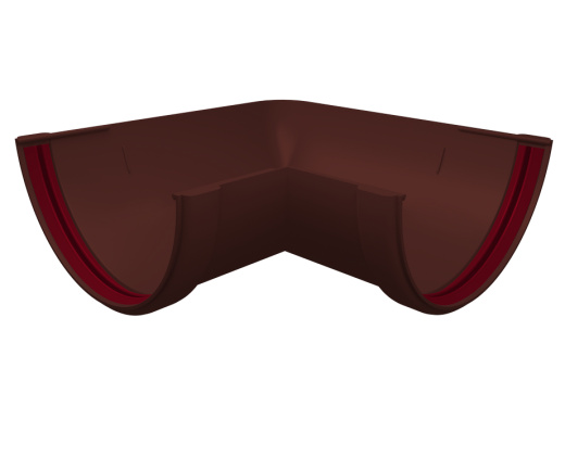 Угол желоба 90° универсальный ПВХ Стандарт