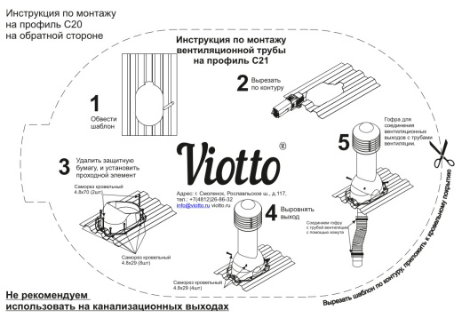 Труба вентиляционная