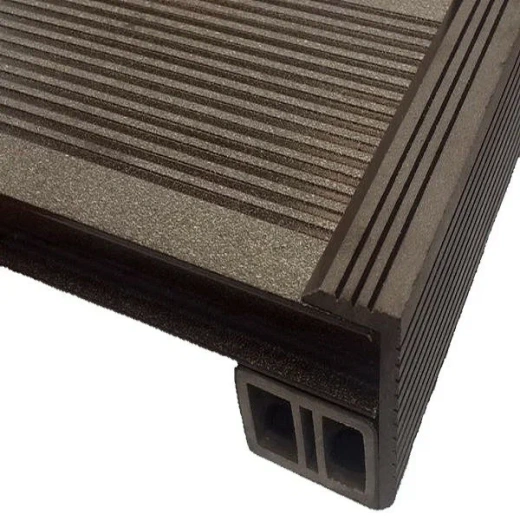 Уголок 3Dmicro TalverWood 70*35*4000мм брашированный в цвет доски пластик (венге, серый, антрацит, орех)