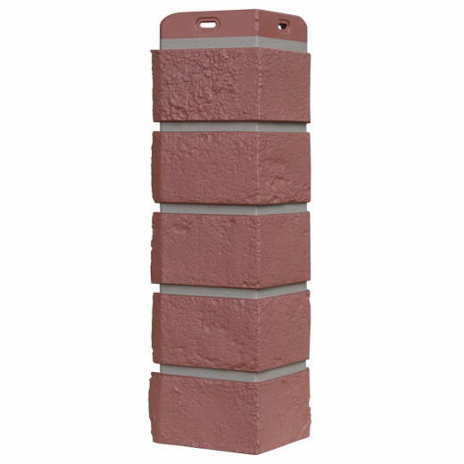 Угол наружный Состаренный кирпич Элит