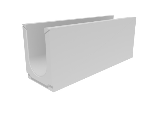 Лоток водоотводный бетонный коробчатый (СО-200мм)КU 100.29,8(20).39,5(32,5)-BGU, № 20-0