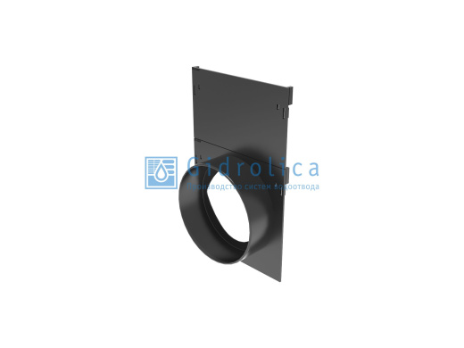 Заглушка торцевая VS LINE DN150 с патрубком Ø160