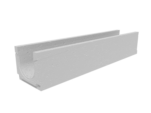 Лоток водоотводный бетонный коробчатый (СО-150мм), с уклоном 0,5% КUу 100.21,3 (15).19,5(15,5) - BGU, № 1