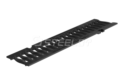 Решетка чугунная волна SteeStart DN100 C250