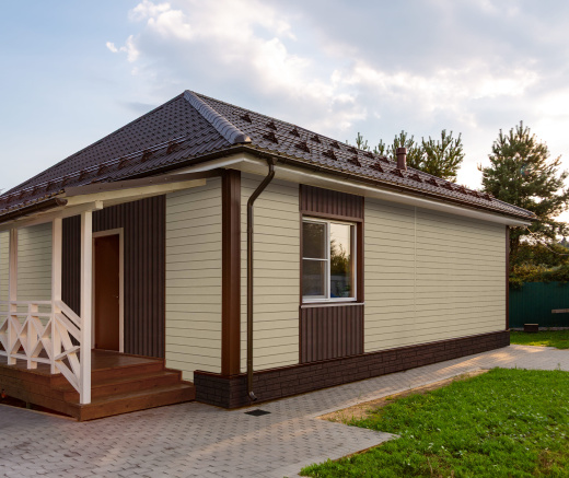 Сайдинг Рейка Grand Line Acryl темный дуб (3,0м)