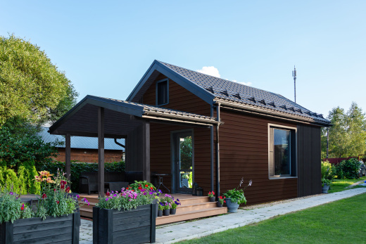 Сайдинг Рейка Grand Line Acryl графит (3,0м)