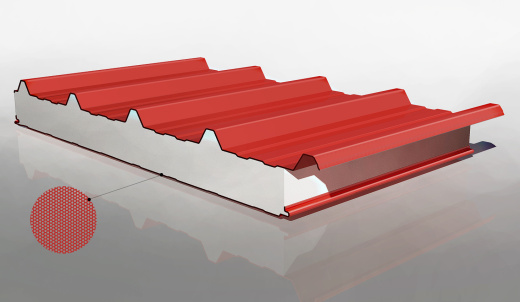 Кровельные сэндвич-панели с PIR Кровельные сэндвич-панели с PIR