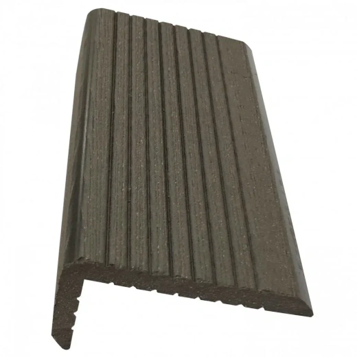 Уголок 3Dmicro TalverWood 70*35*4000мм брашированный в цвет доски пластик (венге, серый, антрацит, орех)