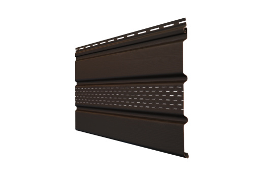 Виниловый софит с частичной перфорацией напрямую со склада завода в Челябинске. Гарантируем низкую цену! Виниловый софит с частичной перфорацией