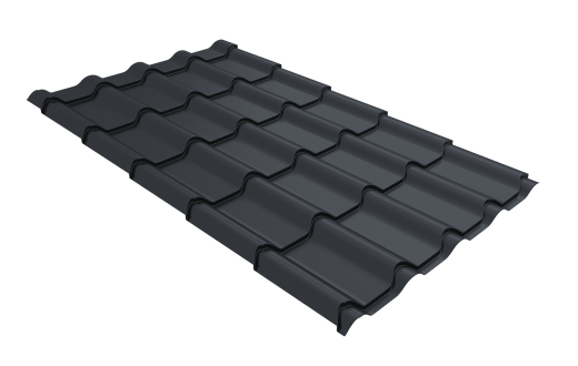 Металлочерепица Kamea 0,5 Satin