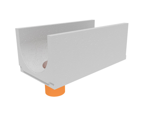 Лоток водоотводный бетонный коробчатый (СО-400мм), с водосливом КUв 100.49,4(40).39,5(32,5) - BGU, № 0 напрямую со склада завода в Челябинске. Гарантируем низкую цену! Лоток водоотводный бетонный коробчатый (СО-400мм), с водосливом КUв 100.49,4(40).39,5(32,5) - BGU, № 0