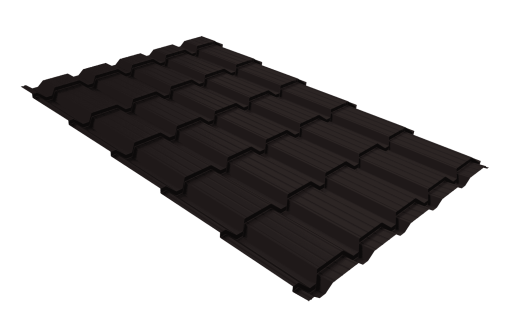 Металлочерепица Верховье Quadro Profi 0,5 Velur X