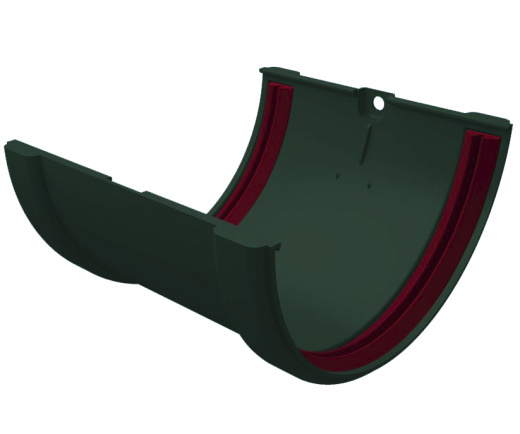 Соединитель желобов ПВХ Стандарт напрямую со склада завода в Челябинске. Гарантируем низкую цену! Соединитель желобов ПВХ Стандарт